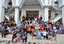 Mahasiswa KKN Kolaboratif UTM Hadirkan Program Arunika Qur’ani, Tumbuhkan Semangat Belajar Al-Qur’an Anak-anak TPQ Masjid Baiturrahim Desa Buluharjo