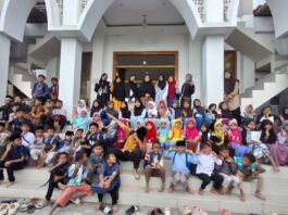 Mahasiswa KKN Kolaboratif UTM Hadirkan Program Arunika Qur’ani, Tumbuhkan Semangat Belajar Al-Qur’an Anak-anak TPQ Masjid Baiturrahim Desa Buluharjo