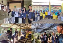 Mahasiswa UTM dan UGM Perkuat Program Kerja Kolaboratif melalui Kunjungan Edukasi ke DLHP dan Bank Sampah Induk Magetan