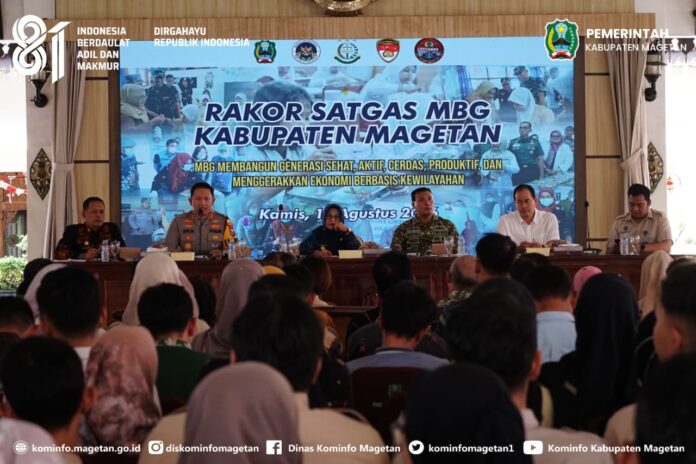 Bupati Magetan Tegaskan SPPG Wajib Berpedoman pada SE Terbaru MBG