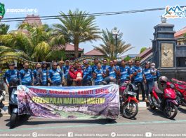 Komunitas Wartawan Magetan Gelar Touring Bareng dan Bhakti Sosial, Sekaligus Peringati Hari Tani – Dinas Komunikasi dan Informatika Kab. Magetan